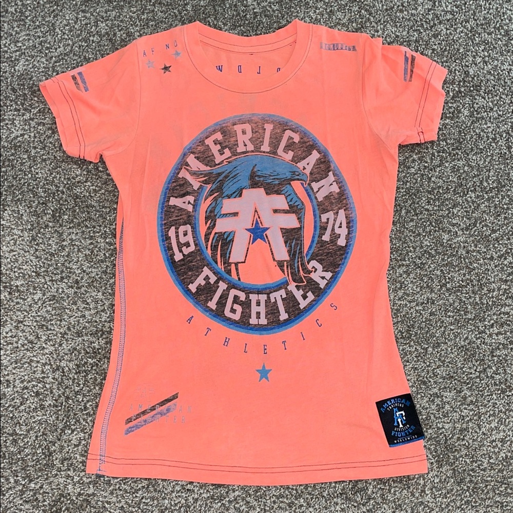 American Fighter Coral Graphic Tee